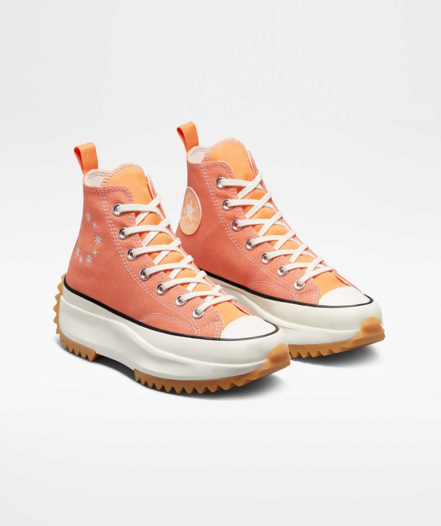 Zapatillas Altas Converse Run Star Hike Mujer Naranjas | PE 57E82W